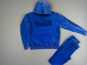 "Abundant Order" Heavy Oversize Stack Pants Set