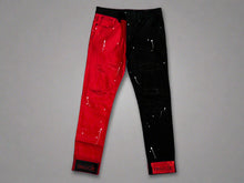 Load image into Gallery viewer, Chapoie Clothing God Gene design men&#39;s jeans. The universal connection clothing. Stay connected! 