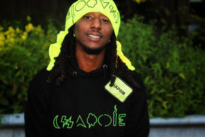 Chapoie Clothing Universal Wealth design hoodie. The universal connection clothing. Stay connected! 