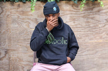 Load image into Gallery viewer, Chapoie Clothing Universal Wealth design hoodie. The universal connection clothing. Stay connected! 